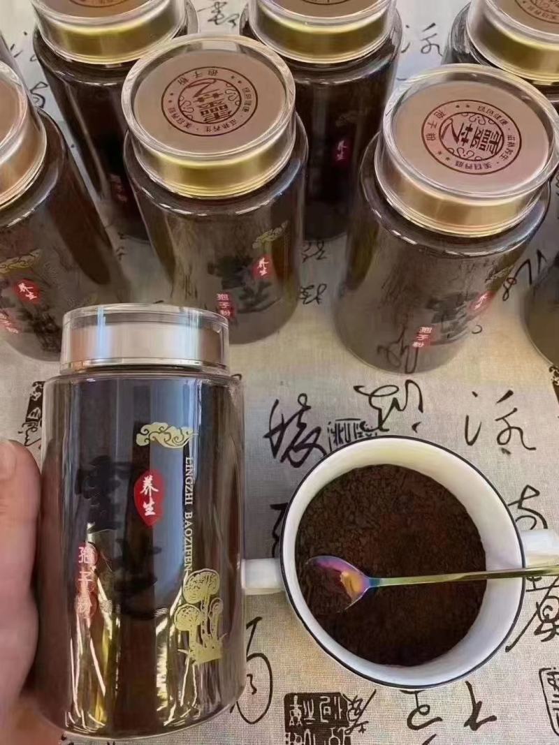 【特别推荐】长白山本地灵芝孢子粉，油花大易吸收