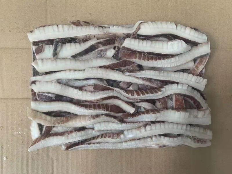 新鲜鱿鱼条鱿鱼耳花鱿鱼片鱿鱼条鱿鱼花鱿鱼食堂火锅食材尤鱼