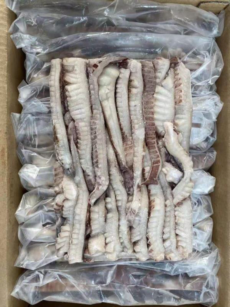 新鲜鱿鱼条鱿鱼耳花鱿鱼片鱿鱼条鱿鱼花鱿鱼食堂火锅食材尤鱼
