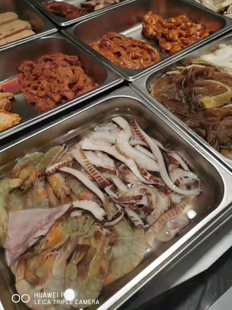 新鲜鱿鱼条鱿鱼耳花鱿鱼片鱿鱼条鱿鱼花鱿鱼食堂火锅食材尤鱼