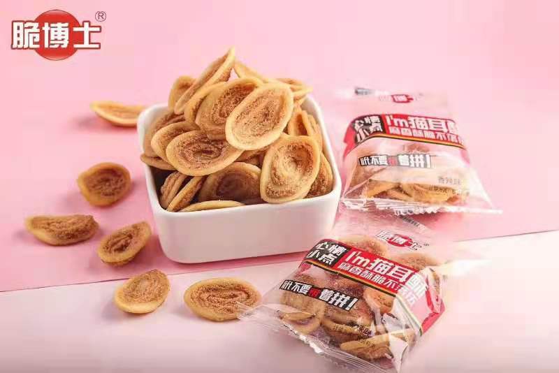 脆博士猫耳酥芝麻味香辣味香酥脆用料十足就是喜欢你