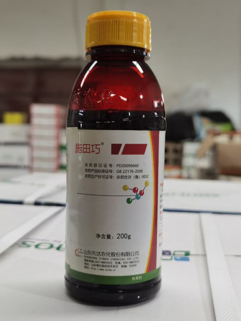 二甲戊灵施田补33%二甲戊灵甘蓝玉米棉花一年生杂草农药