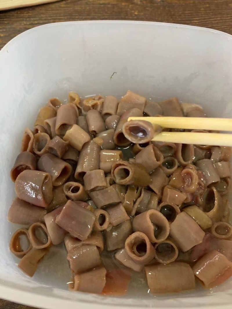 冷冻海肠小海肠烟台本地野生海肠250g装