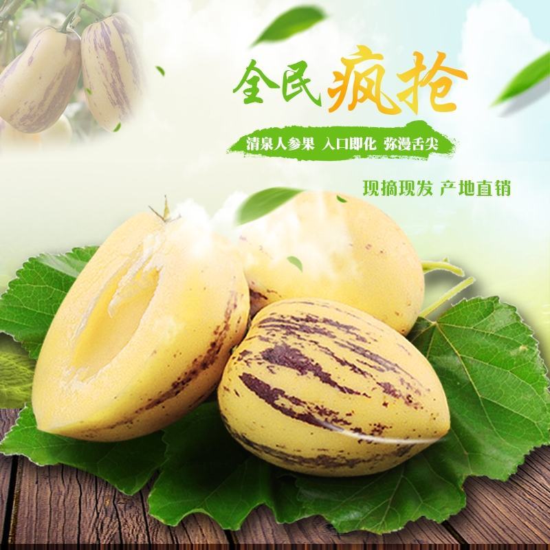 清泉人参果&原生态！