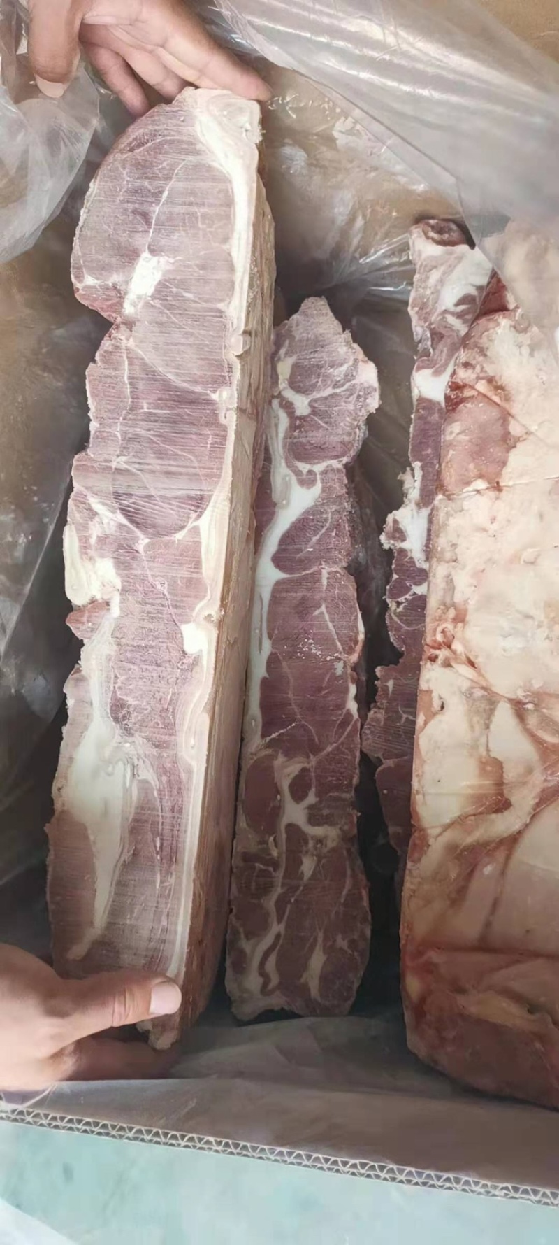 板冻羊肉大羊羊肉带皮不带皮两种质量上乘饭店必备