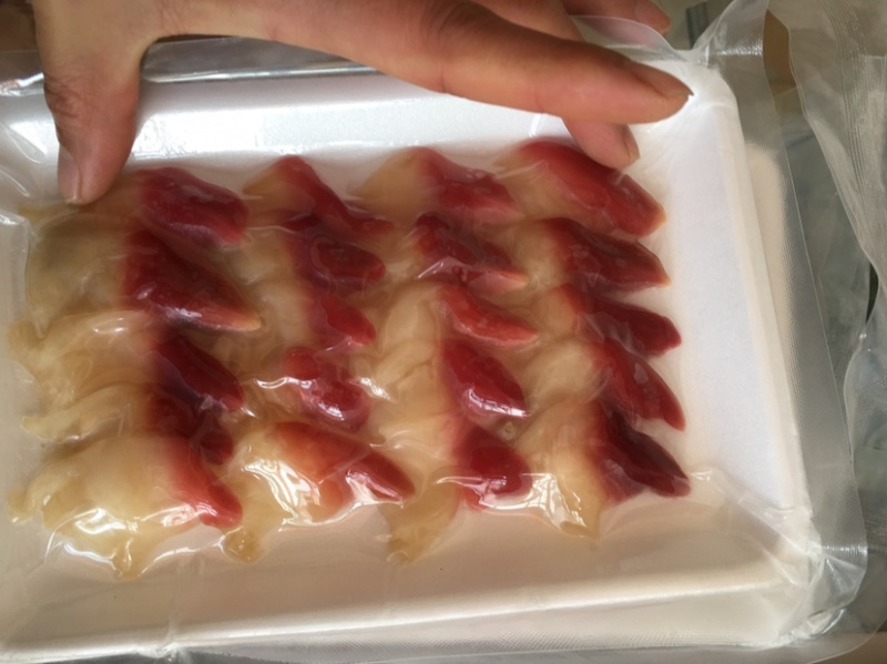 北极贝新鲜贝肉北极贝肉20盒起发70克