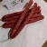 年货美味农家腊肠地摊展会热销腊肠三种味道证件齐全