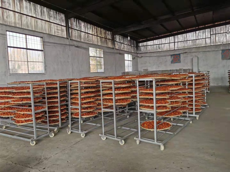 山东流心吊柿饼3斤礼盒装圆柿饼，支持一件代发