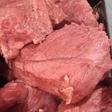 卤猪条形肉，八层熟，没打粉，没注水，条条带筋，
