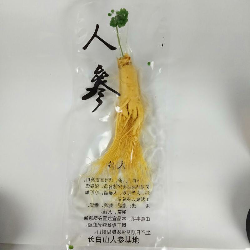 人参长白山保鲜参泡酒煲汤炖鸡专用一手货源参农批发直销