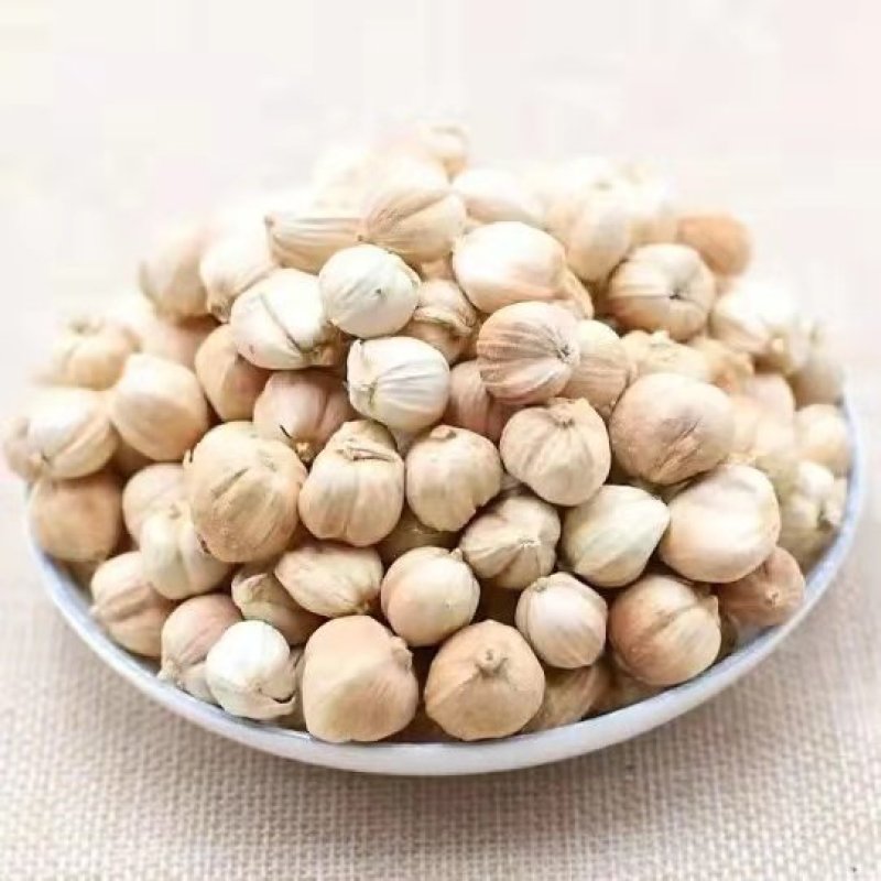包邮3斤白扣白豆扣全干货颜色好质量保证货一首货源