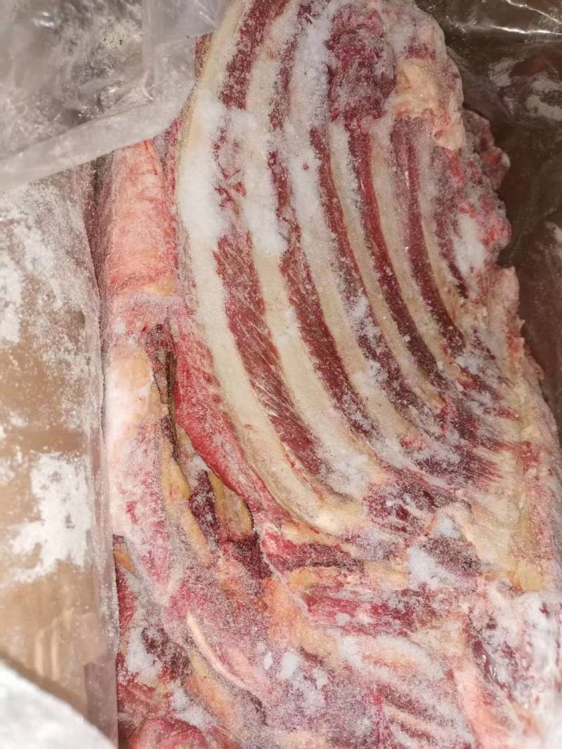 驴排肉多颜色鲜都是新货颜色新鲜质量好出肉率高