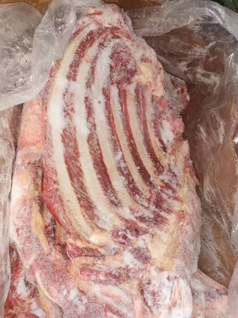 驴排肉多颜色鲜都是新货颜色新鲜质量好出肉率高