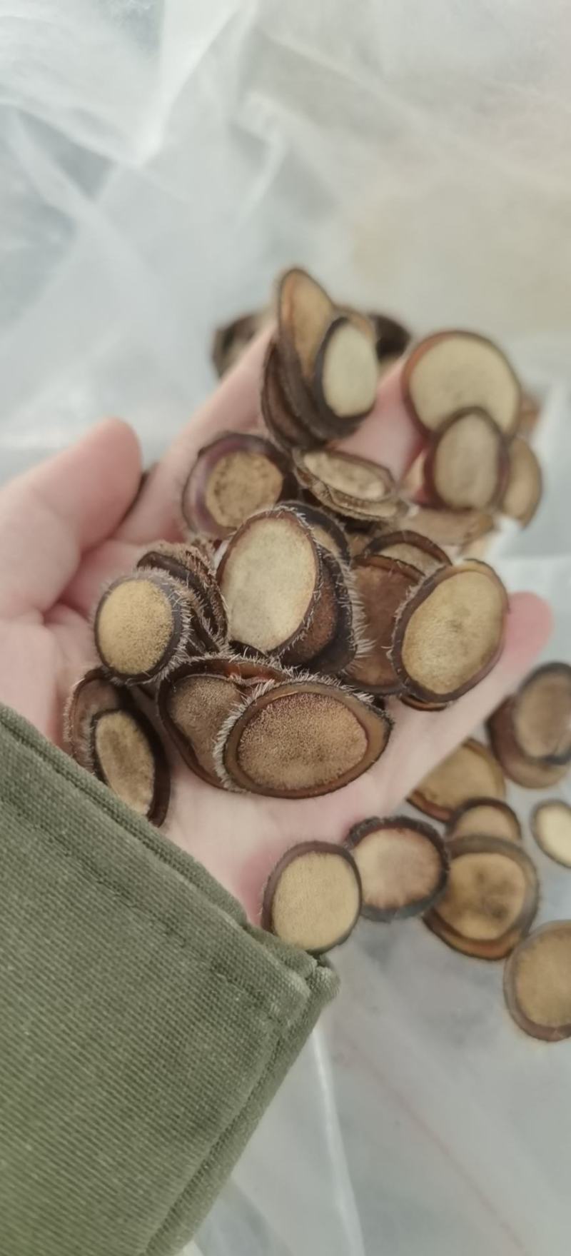 《明轩鹿业》干鹿茸片小白粉片