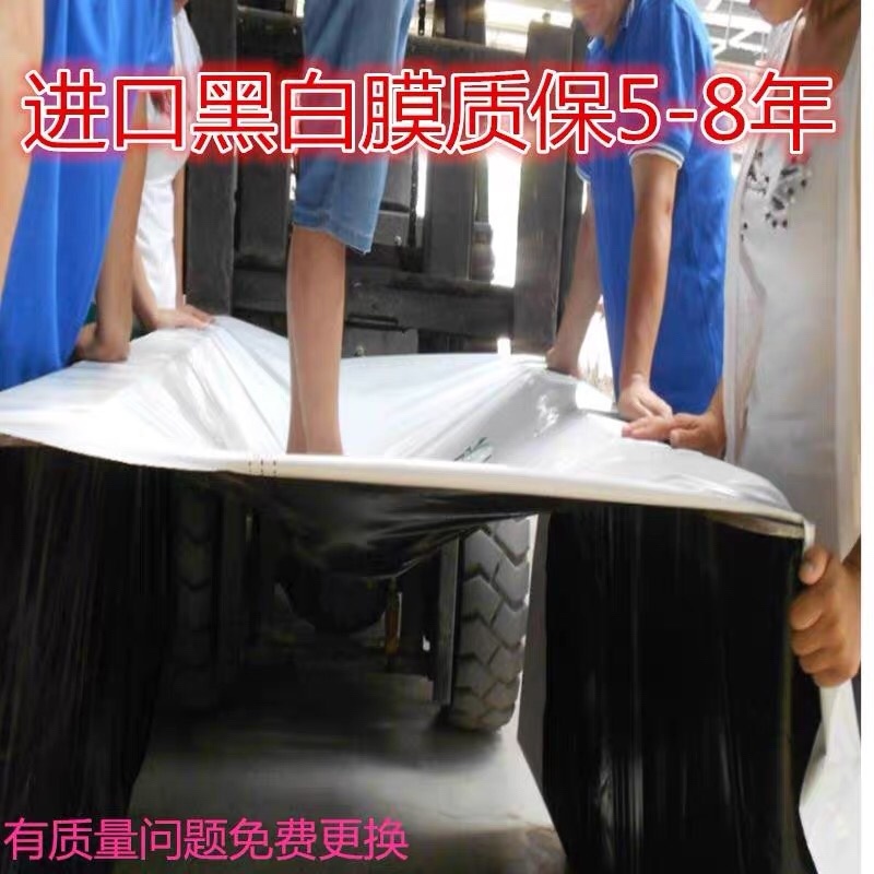 进口优质黑白膜养殖大棚大棚膜隔热反光降温膜
