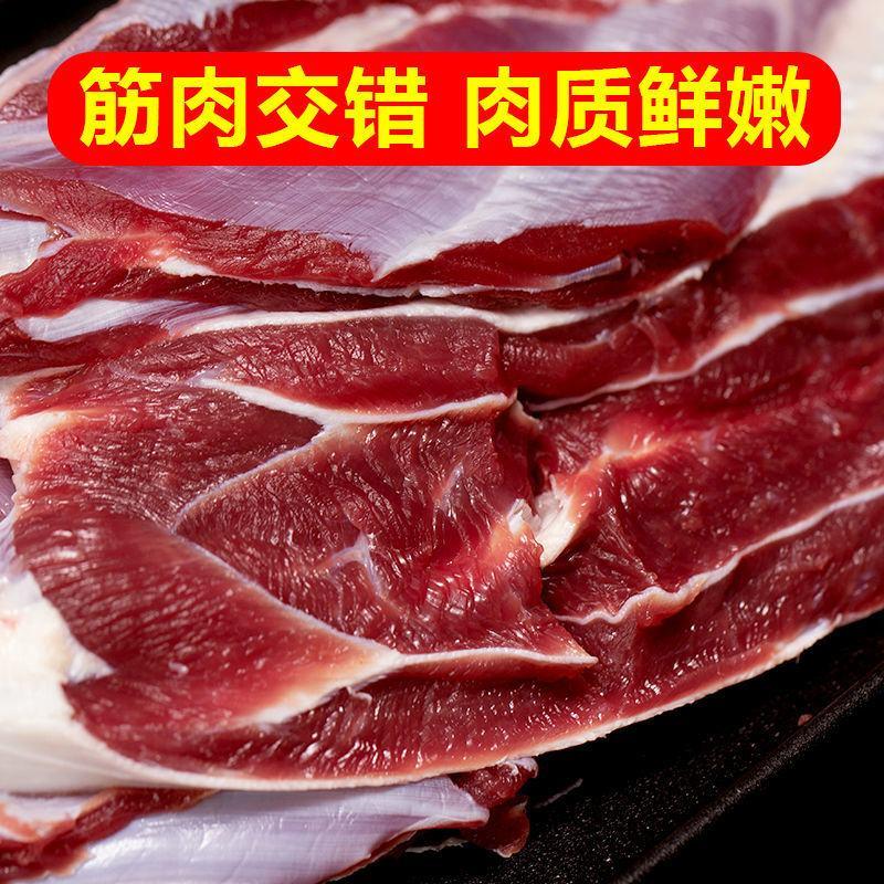 【新鲜包邮】正宗新鲜牛肉牛腱子肉5斤拿样餐饮食材国产
