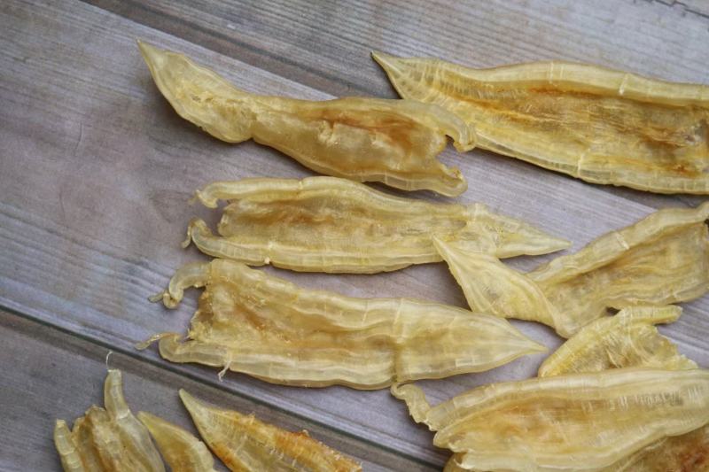 60头双背胶鱼胶花胶批发新货肉质新鲜完整漂亮货没有油面