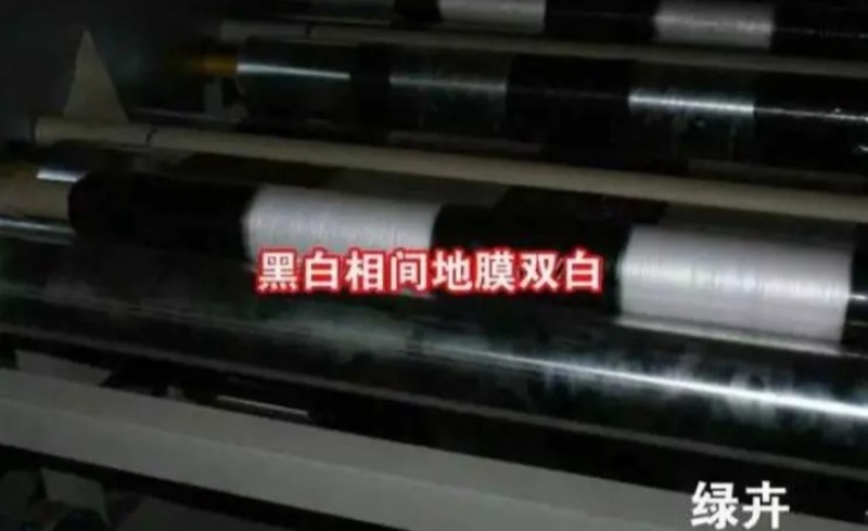 地膜瓜果蔬菜专用膜农用黑白相间双白单白地膜除草膜