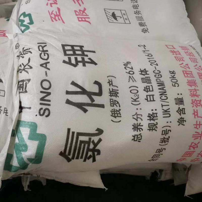 现货批发氯化钾农业级俄罗斯晶体钾肥养殖用氯化钾