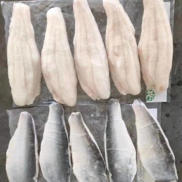 巴沙鱼柳开背带皮整件批发规格7-8-9成货