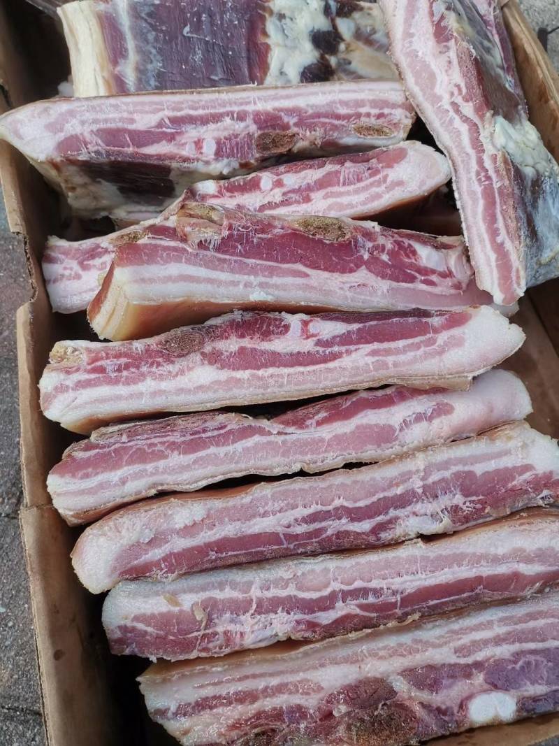 农家腊肉腊五花肉腌肉风干咸肉南风肉刀板香南风肉一件代发