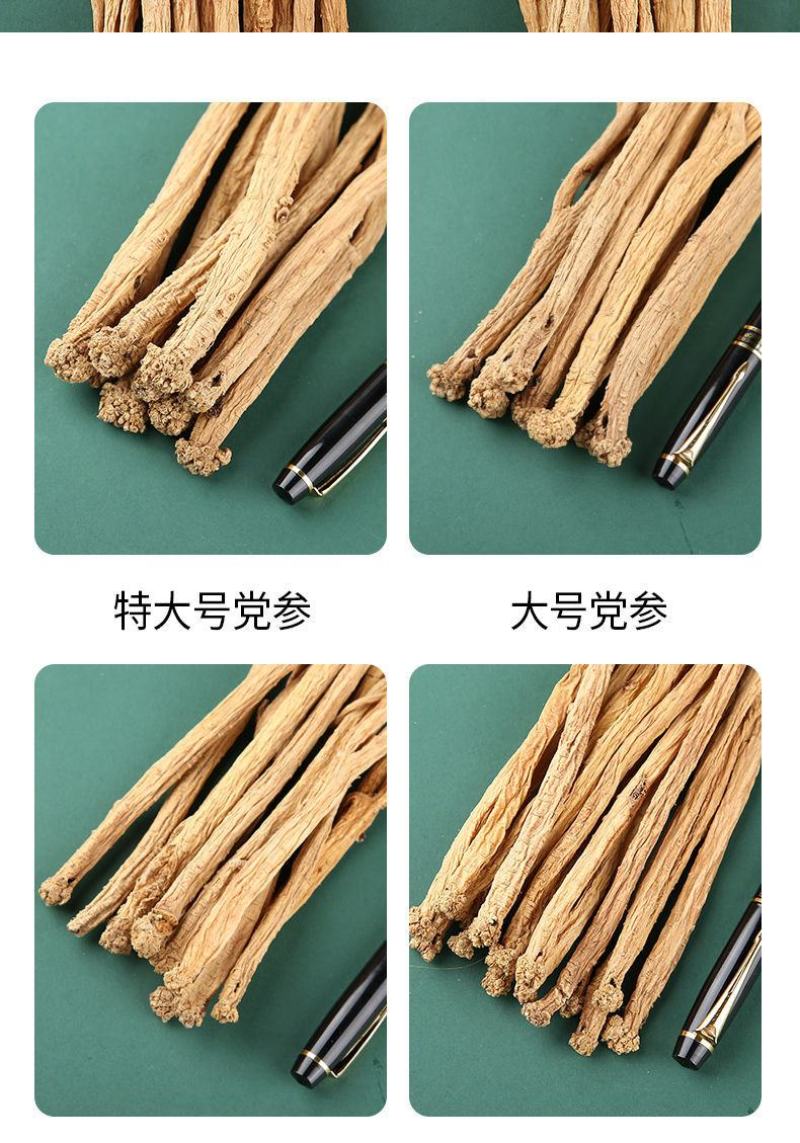 党参规格齐全量大从优药材党参甘肃厂家产地零售批发