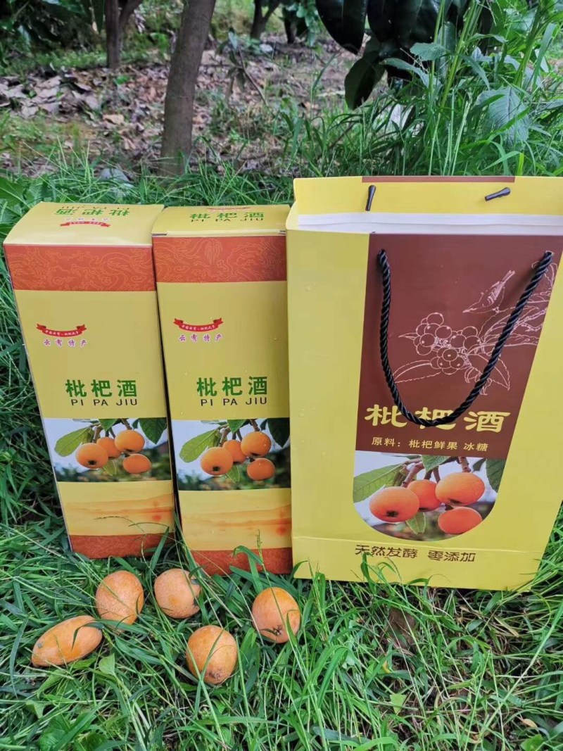 枇杷果酒，批发代理，支持电商，包邮