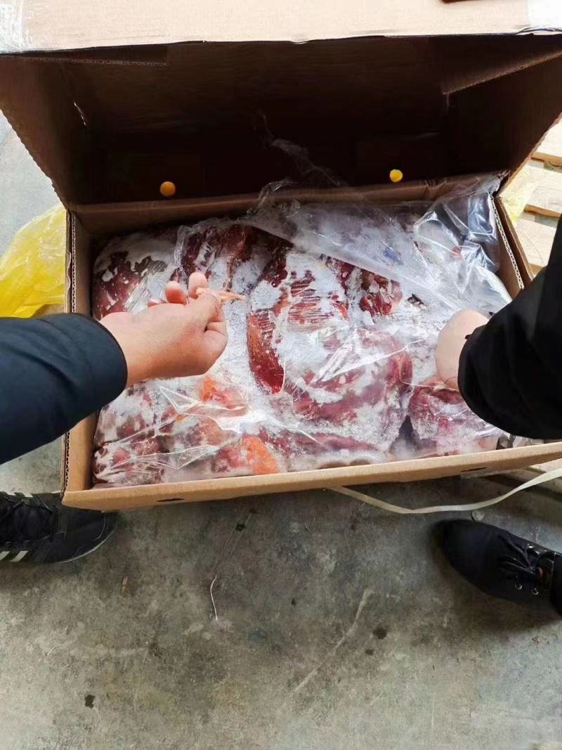 驴肉鲜冻驴肉腿肉肋条腱子肉支持样品发货全国