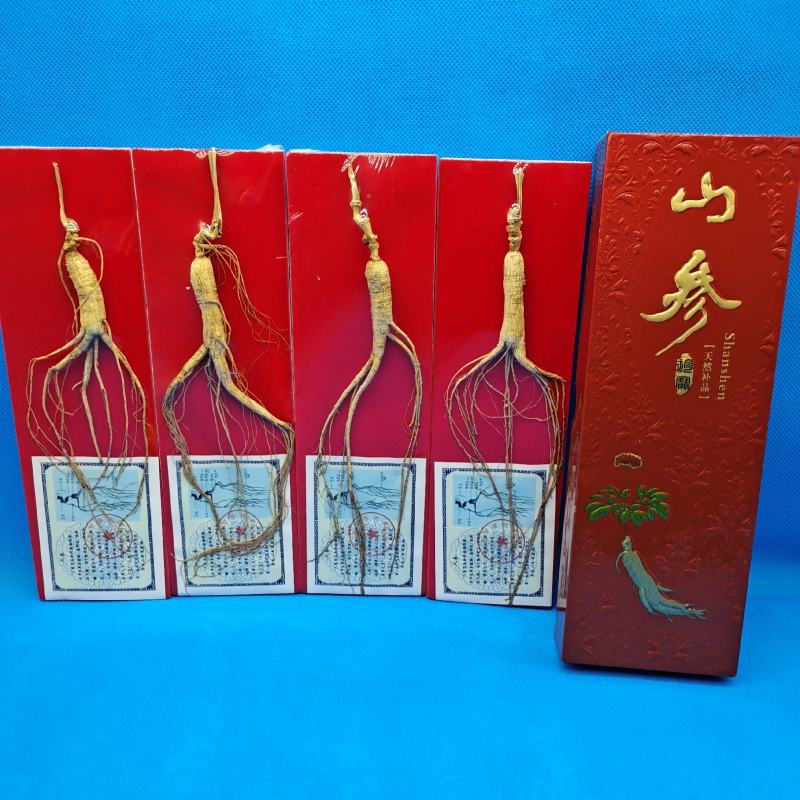 新款礼品山参《天然滋补品》企业商场大型活动礼品春节送礼