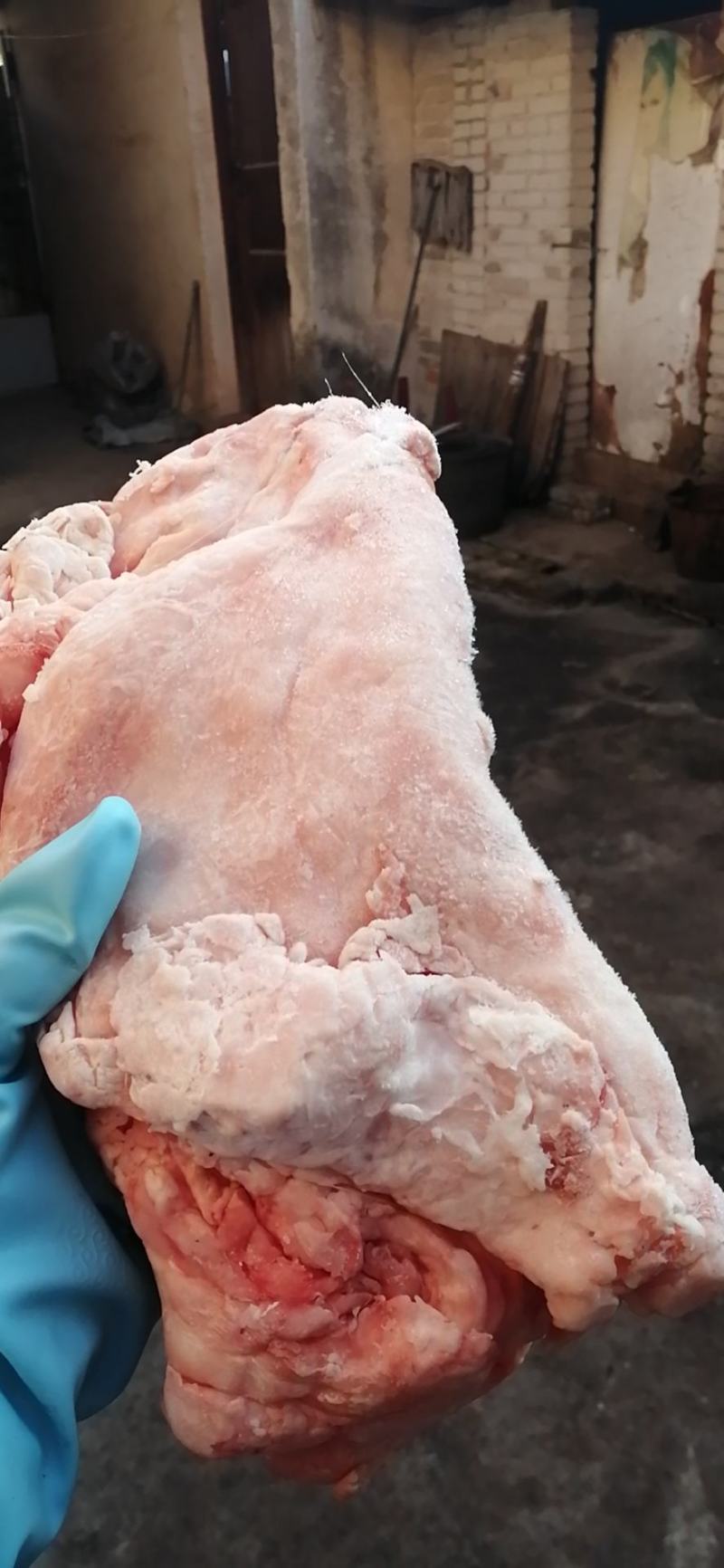 新鲜板油，每天从市场上收回来的，货源充足，生鲜食品不退换