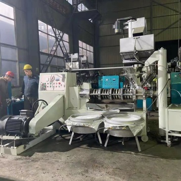 榨油机多功能每小时加工1500斤原料冷热2用全自动上交料