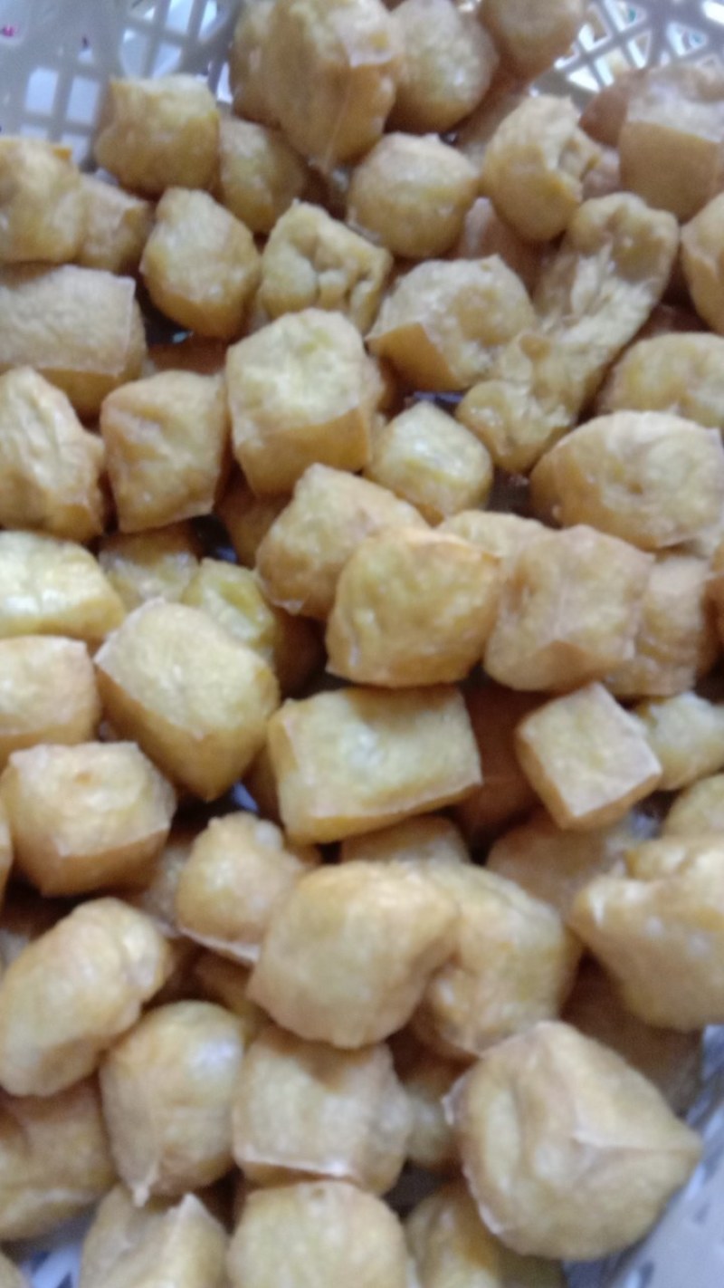豆腐泡，油豆腐，空心油果