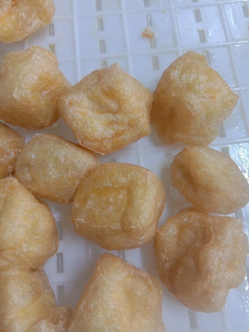 豆腐泡，油豆腐，空心油果