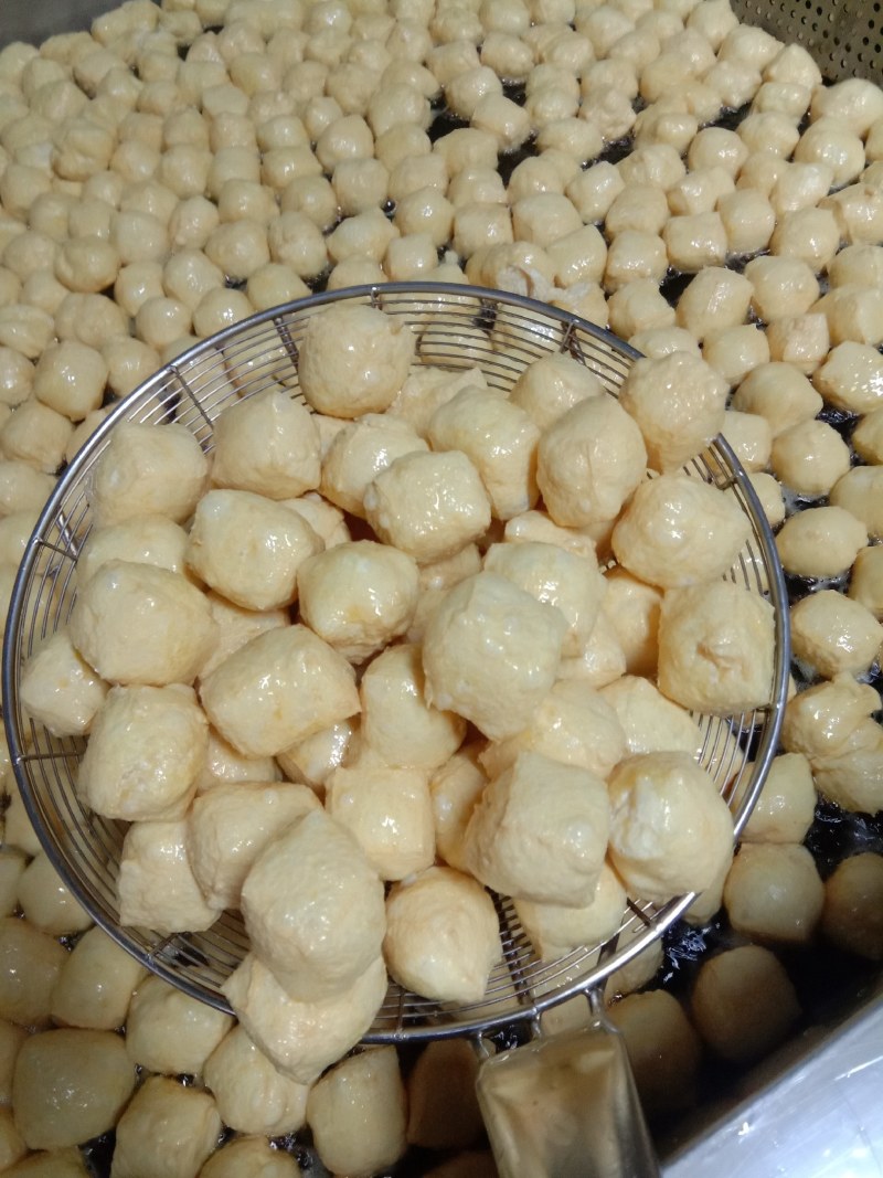 豆腐泡，油豆腐，空心油果