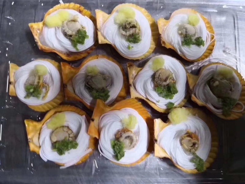 粉丝扇贝龙虾尾蓝口贝.....