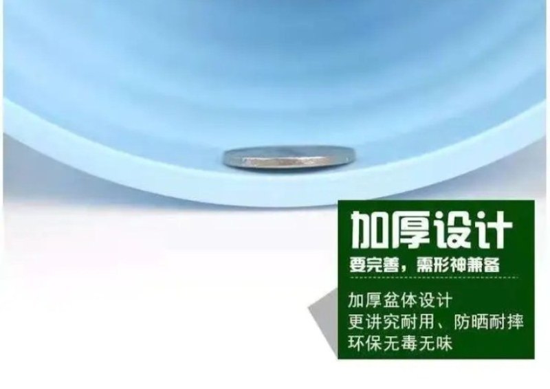 花盆仿陶花盆【横纹】多肉花盆绿植盆【送带托盘发货】