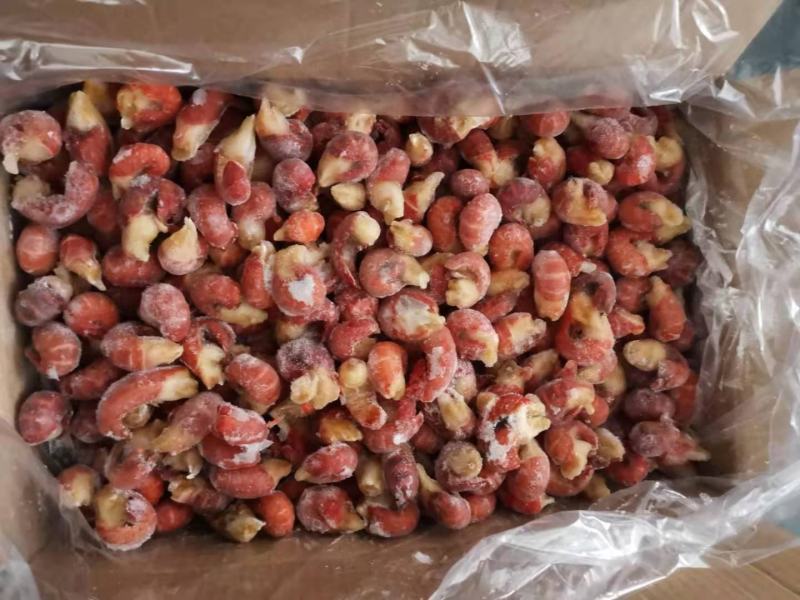 潜江特级龙虾尾毛重9斤净重4斤半活虾下料真实图片