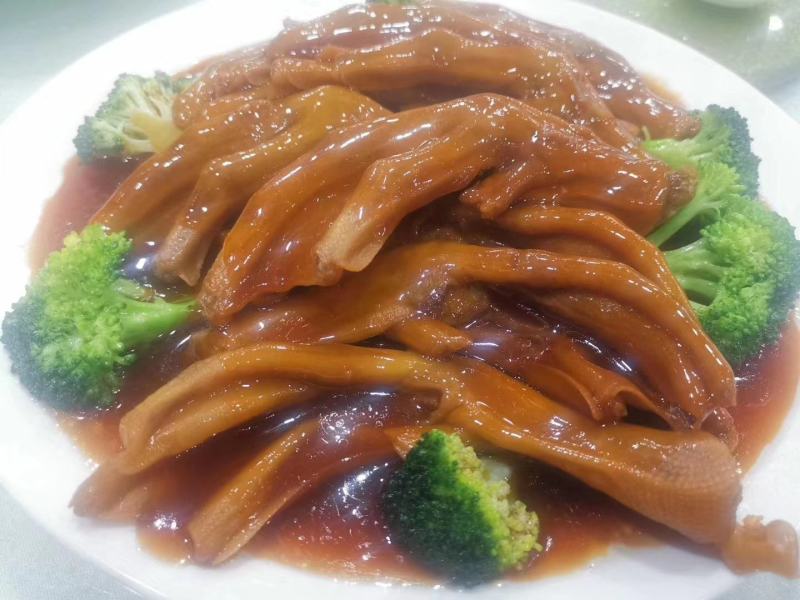 鸭掌（鲍汁扣掌）…………………