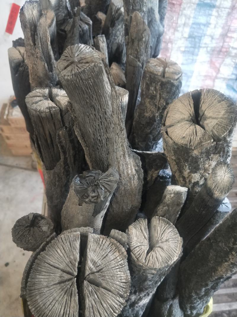 栎木菊花黑炭！可大量供货！袋装！长期供应