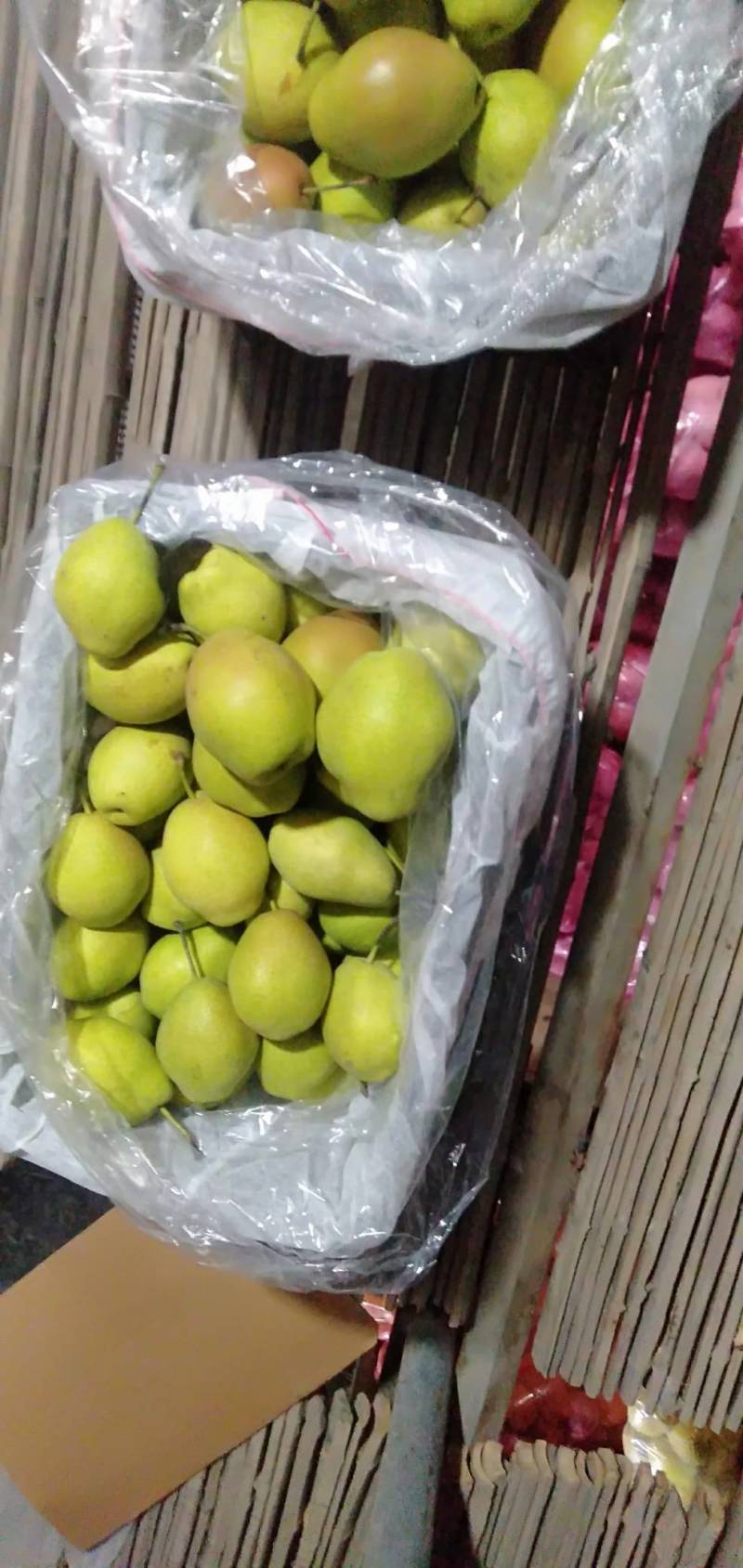 红香酥梨产地。陕西诚信果品合作社