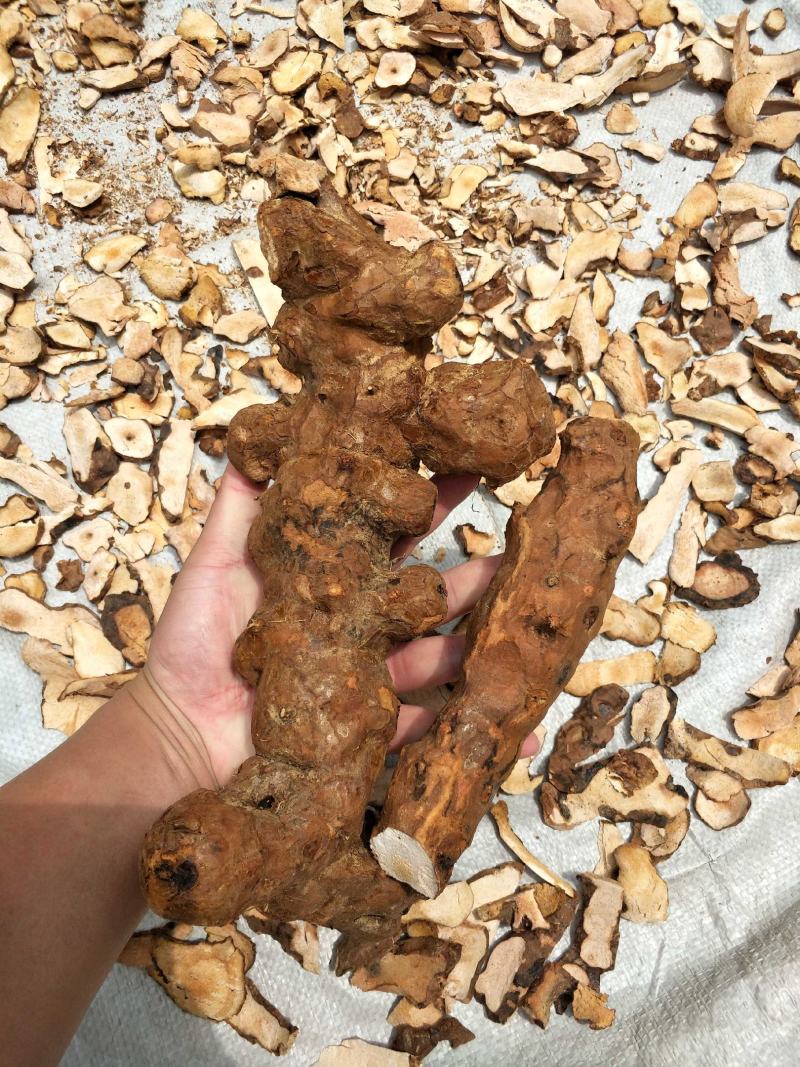 大瑶山野生土茯苓粉质土茯苓白土茯苓纯手工生切日晒