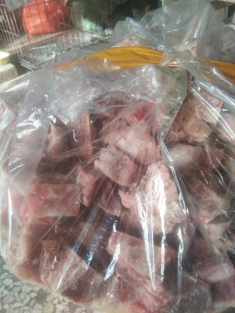 冷冻新鲜猪排骨粒多肉排骨粒猪小排20斤无颈前排粒生猪