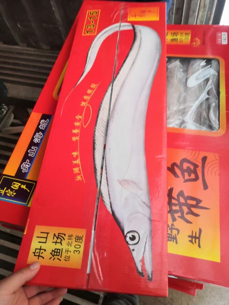 舟山带鱼13/15的7斤16/17条扩充店铺信誉线上交易