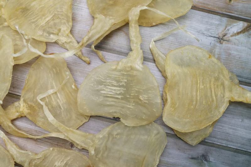 10头缅甸柔肉斗湖鱼胶花胶批发口感清淡不腥
