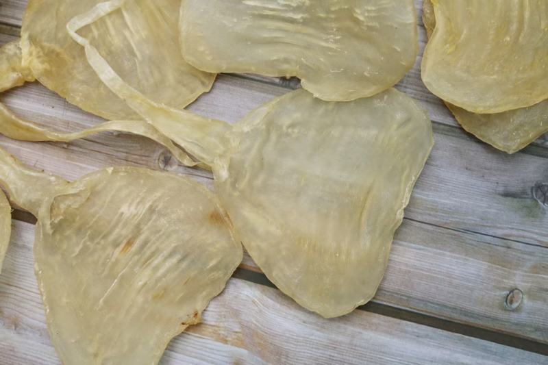 10头缅甸柔肉斗湖鱼胶花胶批发口感清淡不腥