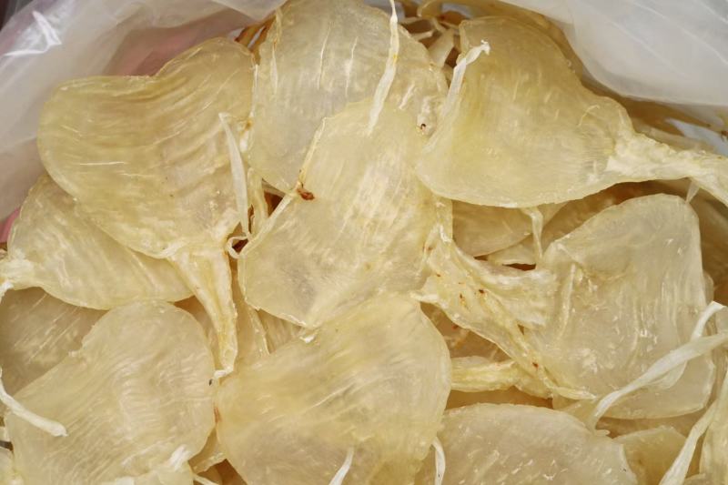 10头缅甸柔肉斗湖鱼胶花胶批发口感清淡不腥