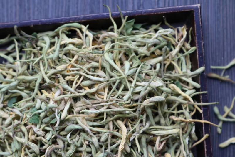 普通金银花性价比高颜色会淡点