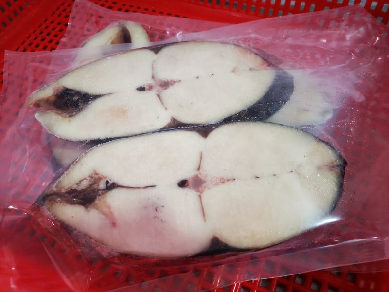 马鲛鱼片500克2-3片真空包装无冰衣