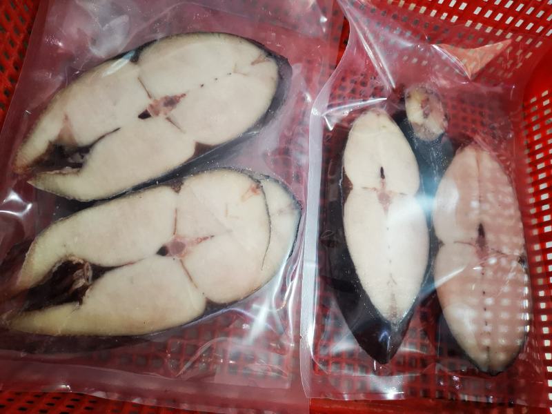 马鲛鱼片500克2-3片真空包装无冰衣