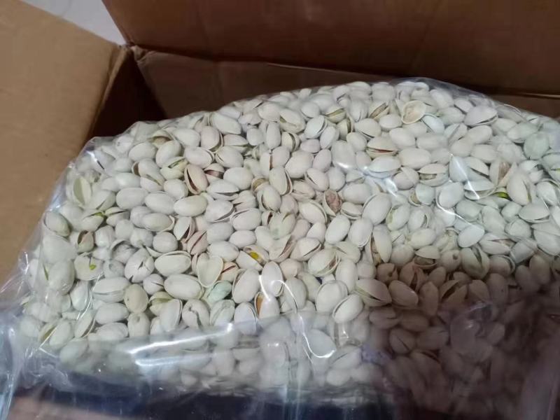 开心果盐焗味长生果白色小自开原色开心果年底热卖年货
